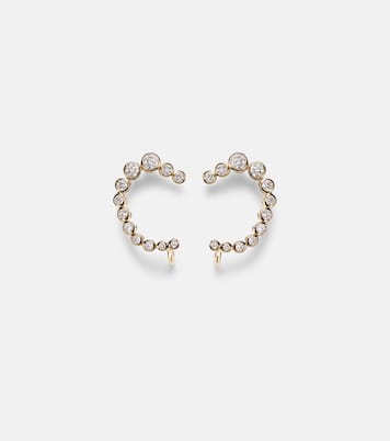 Boucles d’oreilles Polaris en or 14 ct et diamants | Ondyn