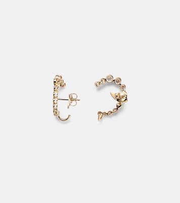 Boucles d’oreilles Polaris en or 14 ct et diamants | Ondyn
