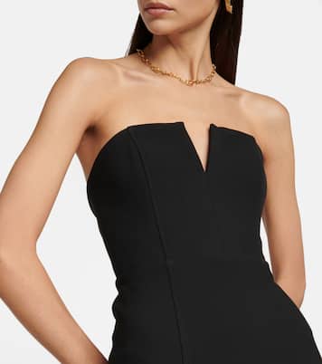 Nabi strapless midi dress | Veronica Beard
