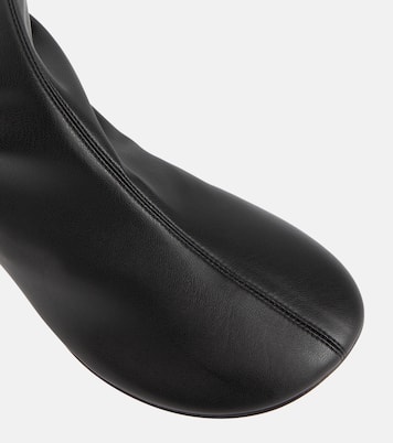 Overknee-Stiefel Glove aus Leder mit Lederimitat | Proenza Schouler