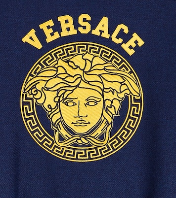 Giacca varsity La Medusa in misto lana | Versace Kids