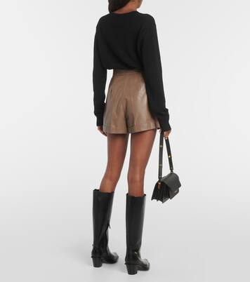 Shorts Andorra in pelle | Max Mara