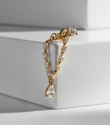Boucle d'oreille unique Olivia en or 18 ct et diamants | Anita Ko