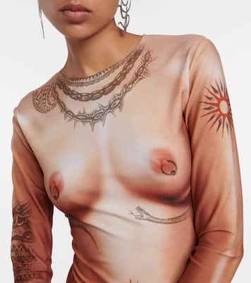 Body Nude estampado | Jean Paul Gaultier