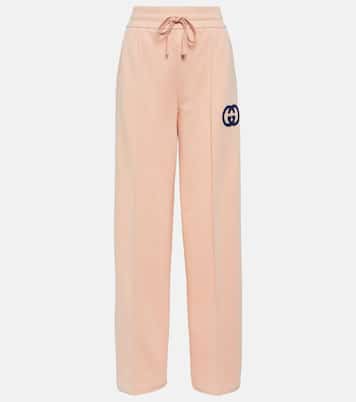 Pantalones deportivos de algodón con GG | Gucci