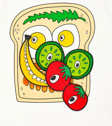 Camiseta en jersey de algodón estampada | Stella McCartney Kids
