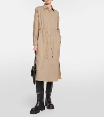 Monia virgin wool shirt dress | Max Mara