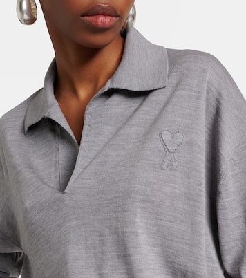 Polopullover Ami de Cœur aus Wolle | Ami Paris