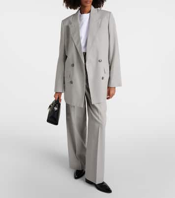Double-breasted wool blazer  | Ami Paris