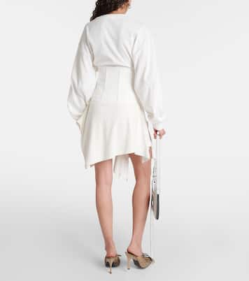 Abito bustier in jersey di cotone | Acne Studios