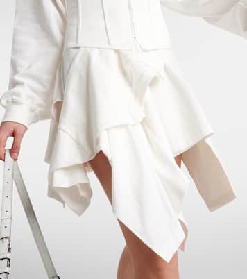 Abito bustier in jersey di cotone | Acne Studios
