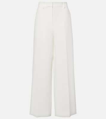 Pantalon ample Bacall à taille mi-haute | Khaite