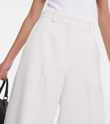 Pantalon ample Bacall à taille mi-haute | Khaite