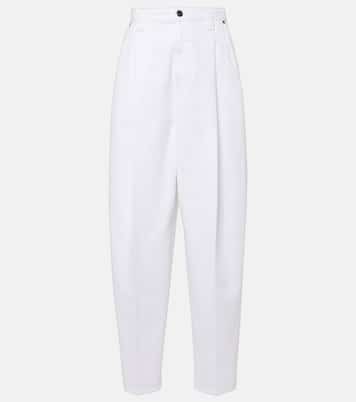 Ashford high-rise straight jeans | Khaite