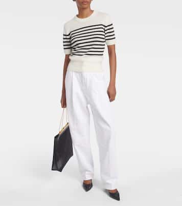 Ashford high-rise straight jeans | Khaite