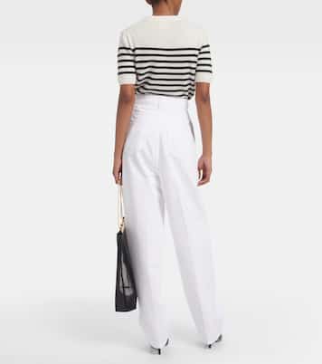 Ashford high-rise straight jeans | Khaite