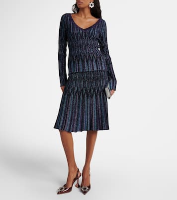 Gonna midi in lamé | Missoni