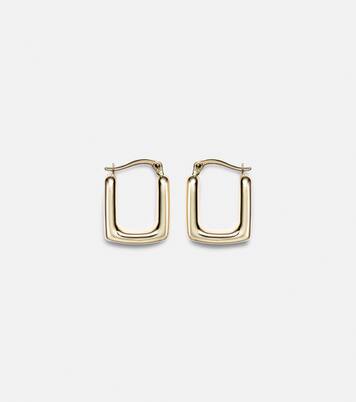 Ohrringe Squared Off aus 14kt Gelbgold  | Stone and Strand