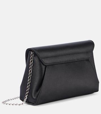 Pochette Gianni Ribbon Small en satin | Versace