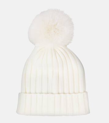 Gorro de lana con pelo sintético | Moncler