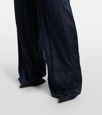 Pantalon ample en soie | Balenciaga