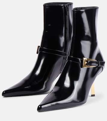 Bottines Lee 75 en cuir | Saint Laurent