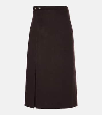White Label - Gonna midi Adrian in misto lana | Proenza Schouler