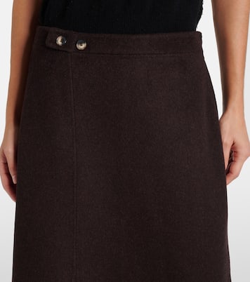 White Label - Gonna midi Adrian in misto lana | Proenza Schouler