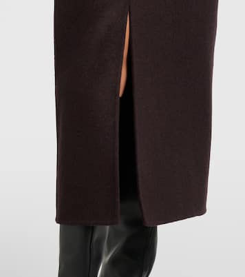 White Label - Gonna midi Adrian in misto lana | Proenza Schouler