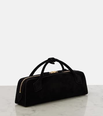 Pochette Le Teckel en daim | Alaïa