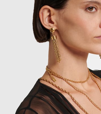 Chloé Pompoms drop earrings | Chloé