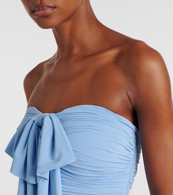 Bañador fruncido Acacia Drape Bow | Zimmermann