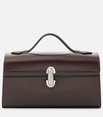 Tote Symmetry Pochette aus Leder | Savette