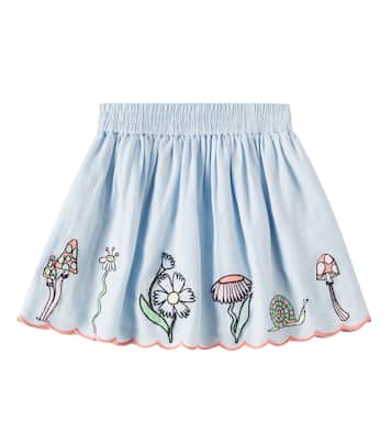 Shorts in lino e cotone | Stella McCartney Kids