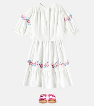 Chemise Christelle en coton à fleurs | C'era Una Volta