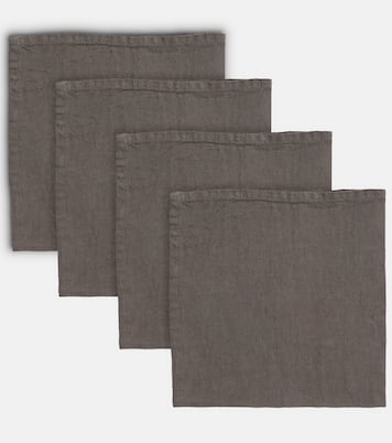 Set of 4 linen napkins | Once Milano