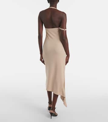 Abito midi asimmetrico Undressed | Courrèges