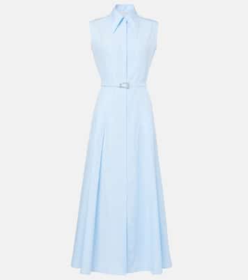 Abito midi Becca in cotone | Gabriela Hearst