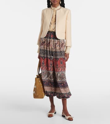 Culottes de algodón estampados | Valentino