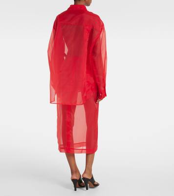 Camicia Peri in misto seta | The Frankie Shop