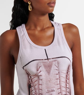 Top Trompe l’œil in jersey | Jean Paul Gaultier