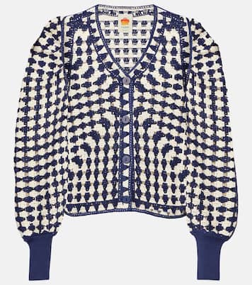 Cardigan in crochet di misto cotone | Farm Rio