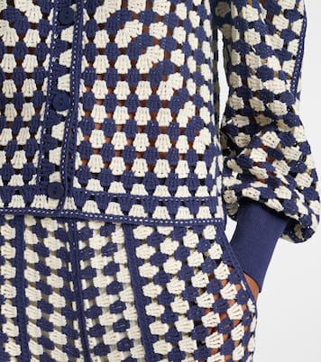 Cardigan in crochet di misto cotone | Farm Rio