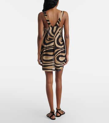 Marmo mesh minidress | Pucci
