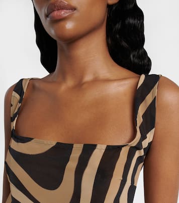 Marmo mesh minidress | Pucci