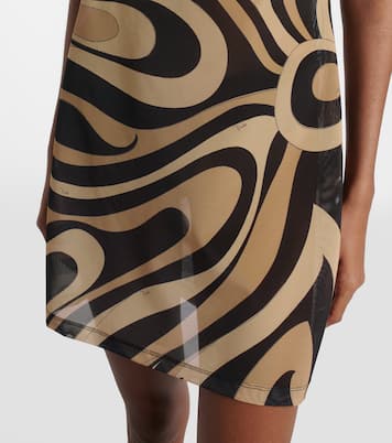 Marmo mesh minidress | Pucci
