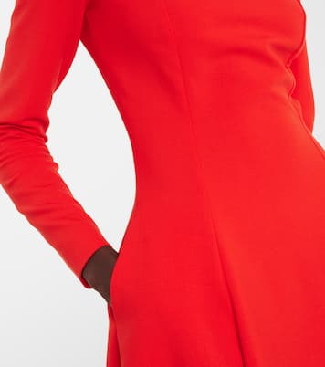 Vestido de cóctel en mezcla de lana | Oscar de la Renta