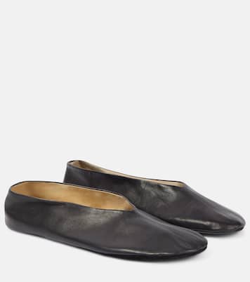 Slip-on en cuir | The Row