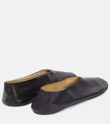Slip-on en cuir | The Row