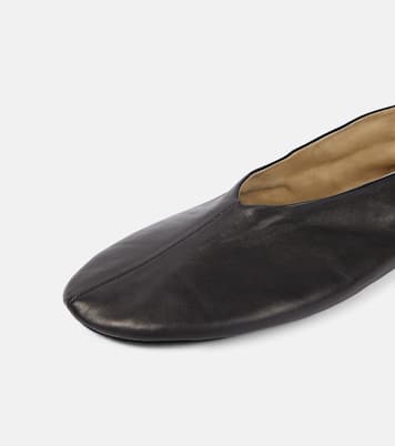 Slip-on en cuir | The Row